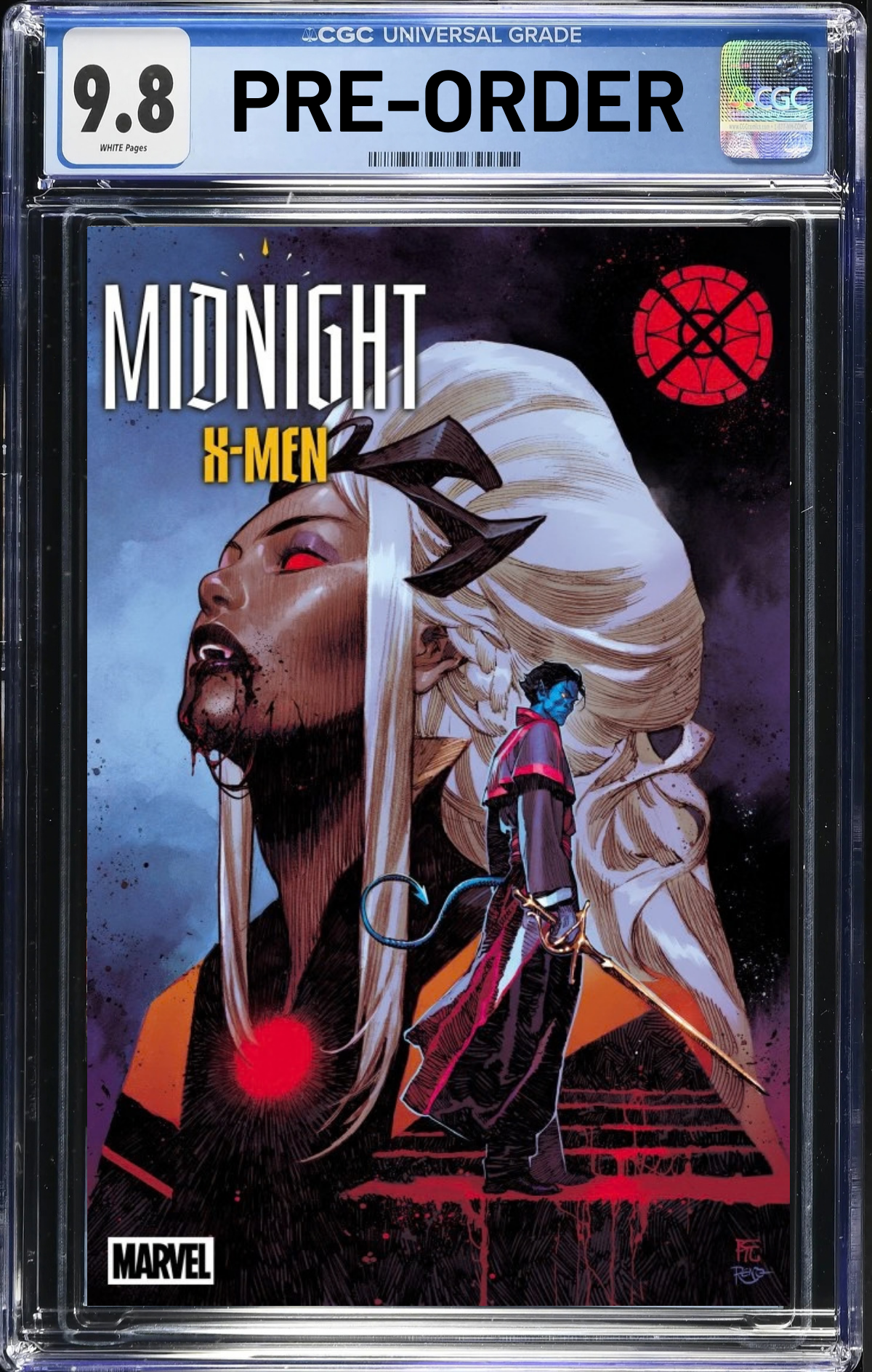 Midnight X-Men #1 2nd Printing Dike Ruan Uncloaked CGC 9.8 *PRE-ORDER*