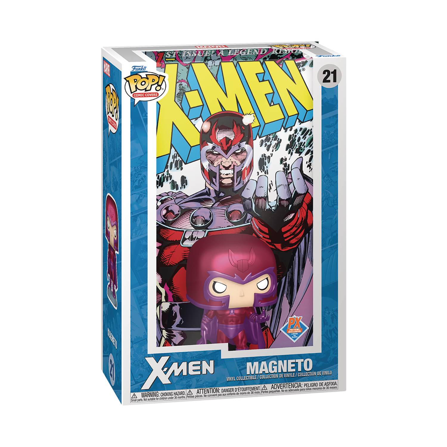 Pop! Comic Cover: Marvel X-Men #1 Magneto Previews Exclusive Vinyl Figure