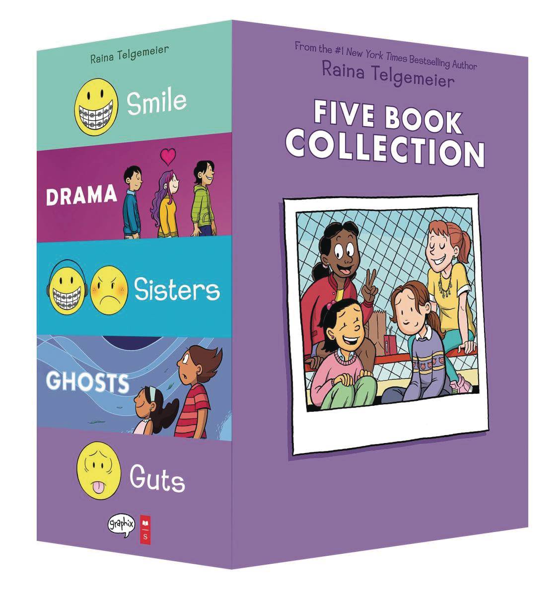 Raina Telgemeier Collection Boxed Set New Printing *PRE-ORDER*