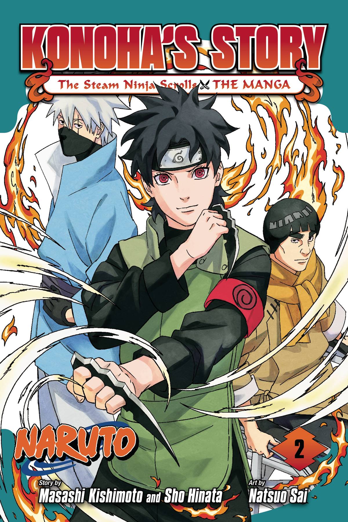 Naruto: Konohas Story - Steam Ninja Scrolls Manga GN Vol 02