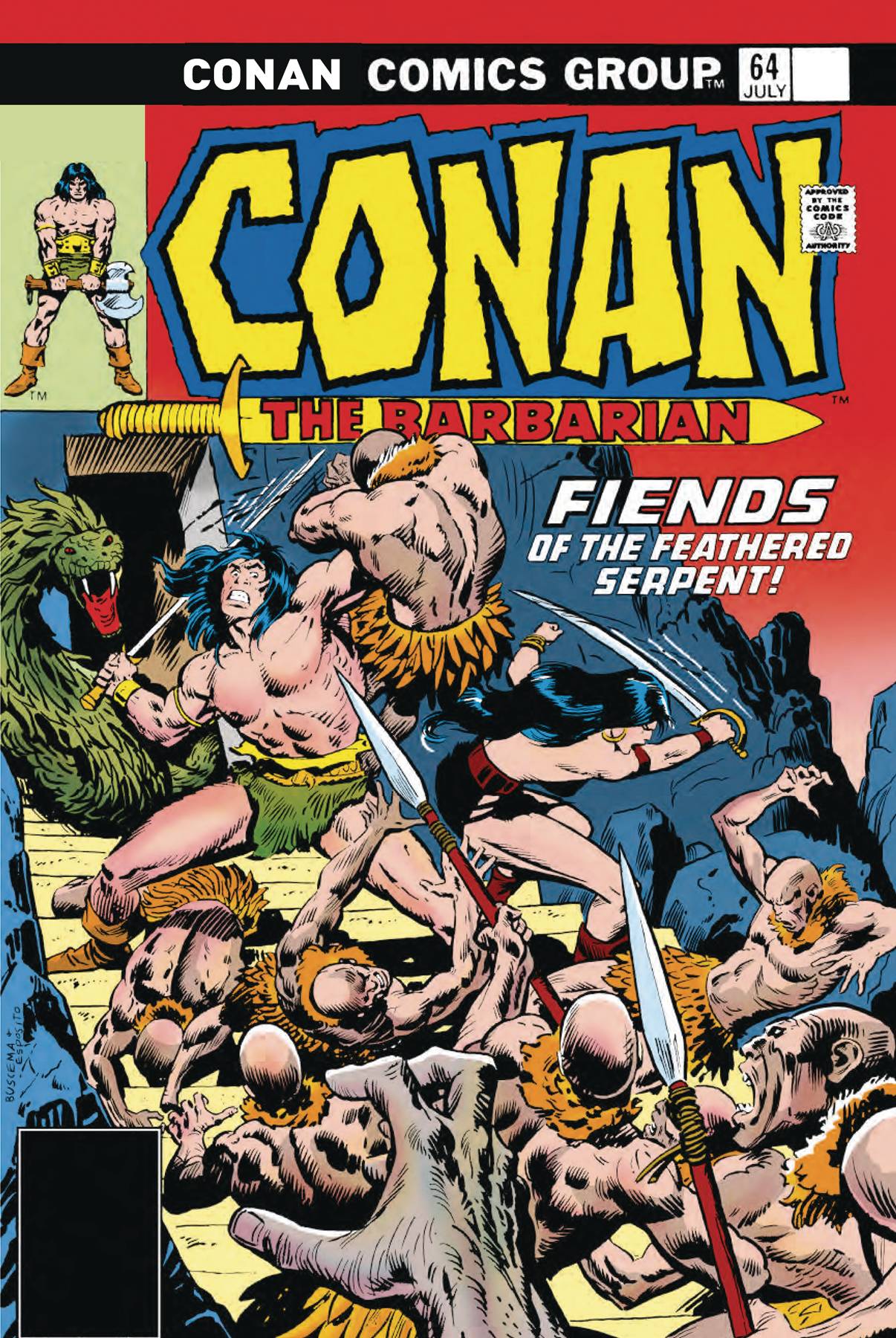 Conan The Barbarian: The Original Comics Omnibus Vol.3 HC DM Variant *PRE-ORDER*