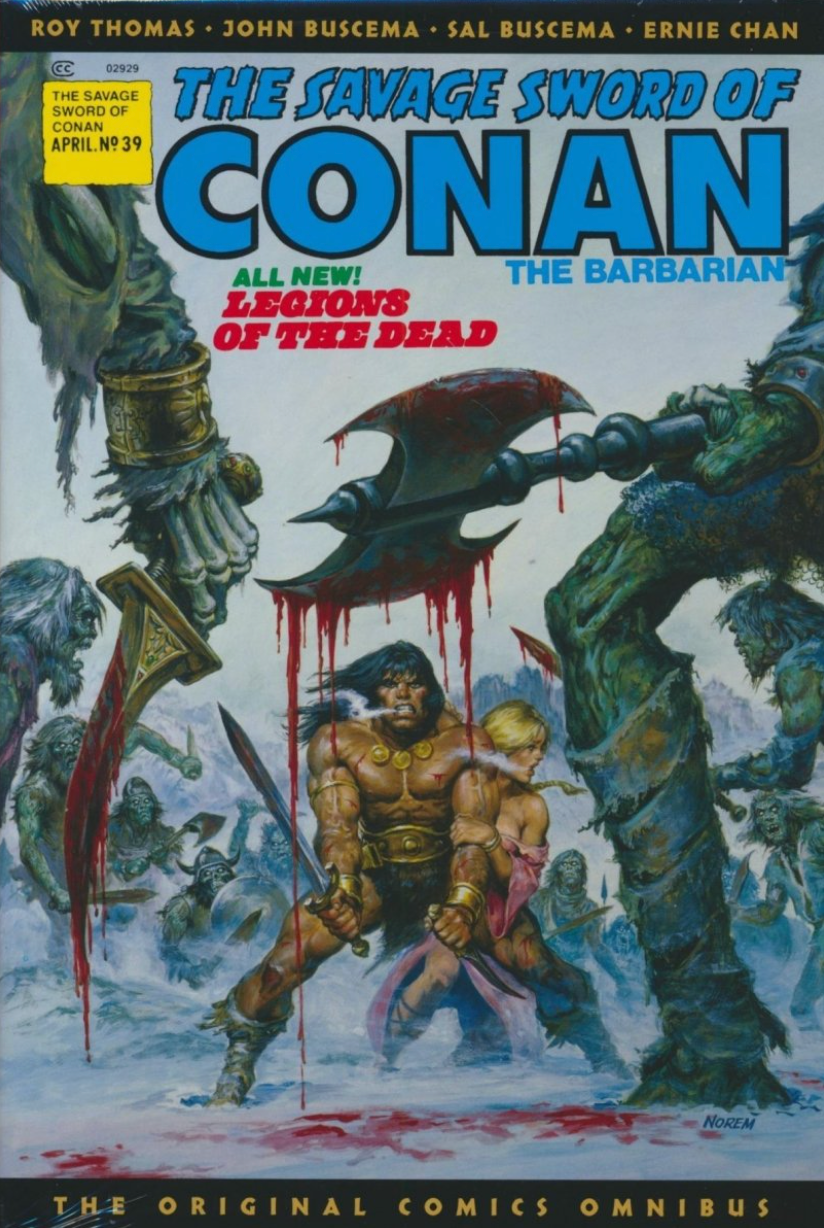 The Savage Sword Of Conan: The Original Comics Omnibus Direct Market HC Vol 03