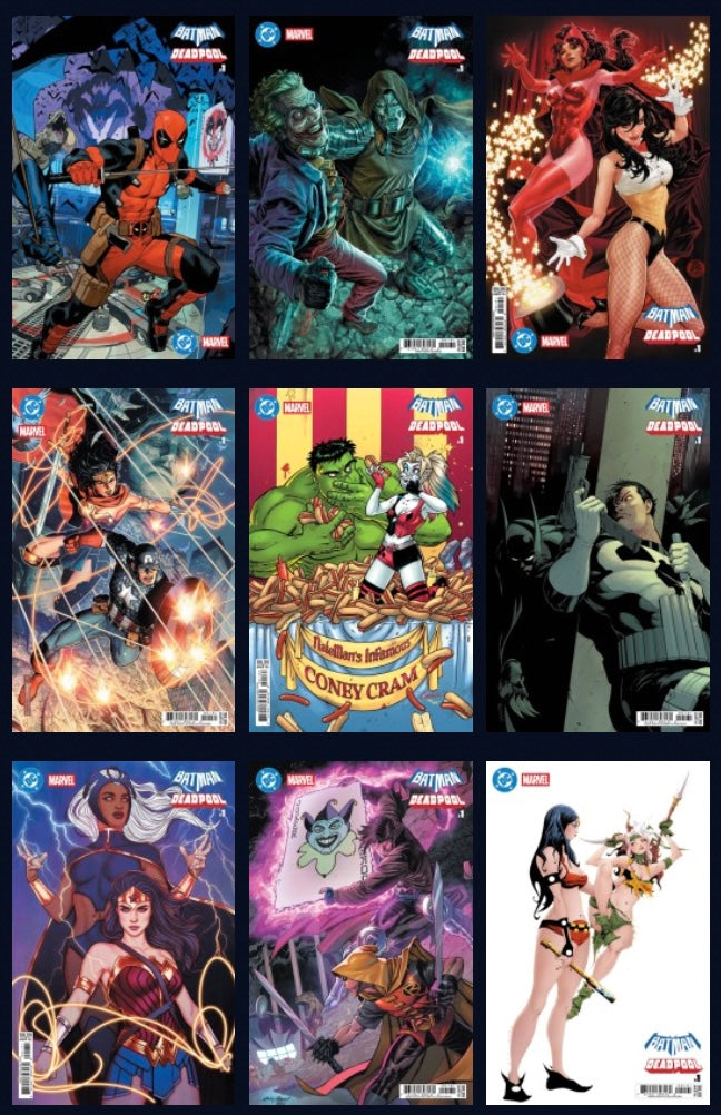 DC / Marvel: Batman / Deadpool #1 ALL 21 COVERS Bundle *PRE-ORDER*