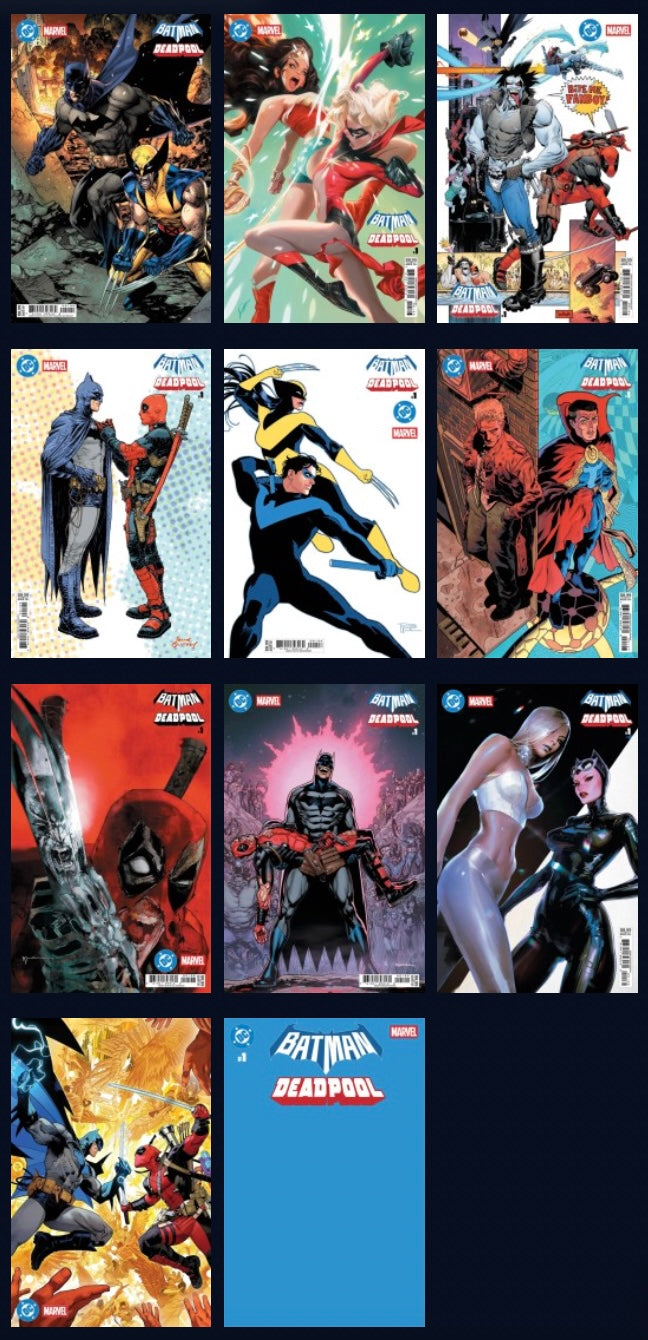 DC / Marvel: Batman / Deadpool #1 ALL 21 COVERS Bundle *PRE-ORDER*