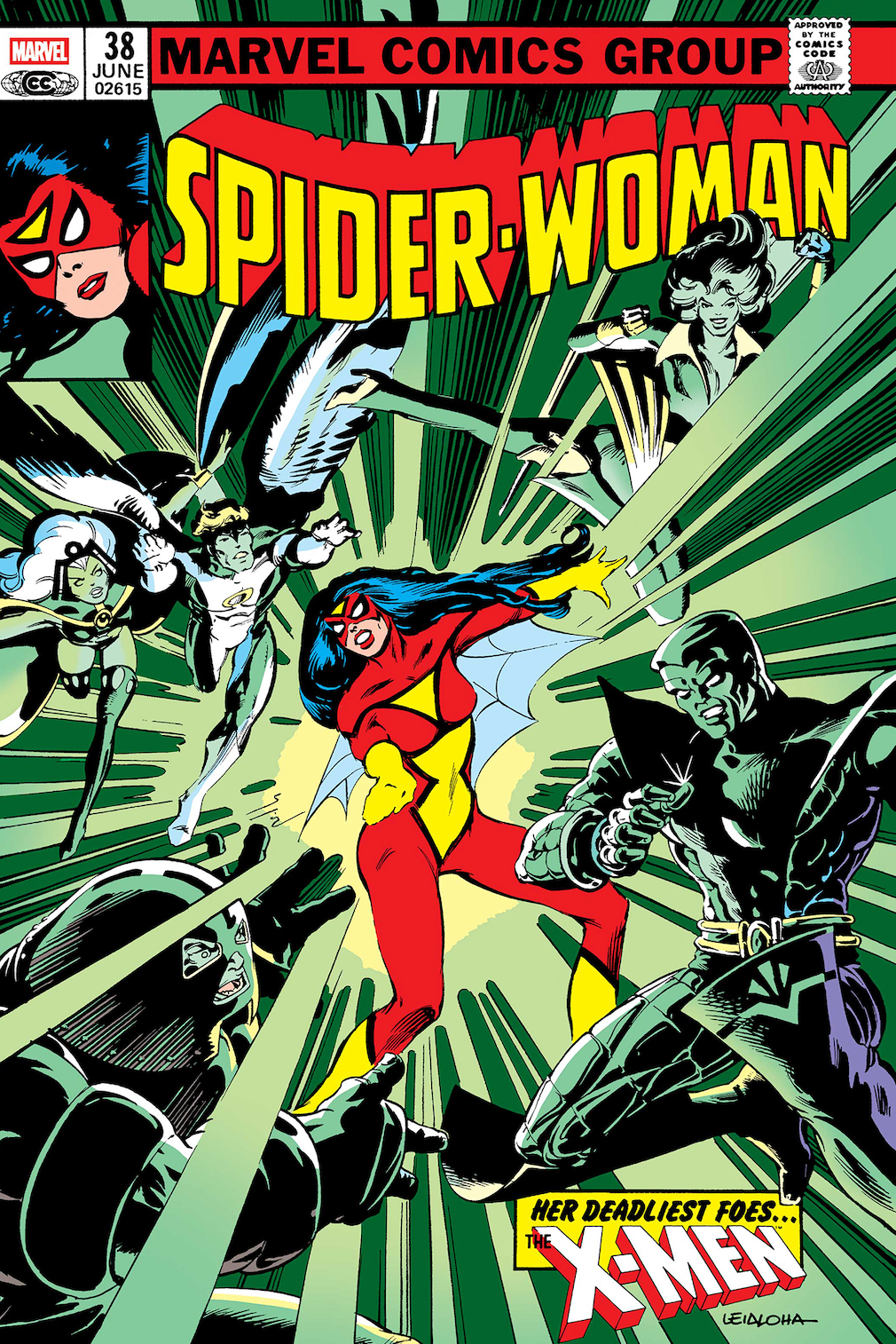 Spider-Woman Omnibus Steve Leialoha Cover [DM Only] HC *PRE-ORDER*