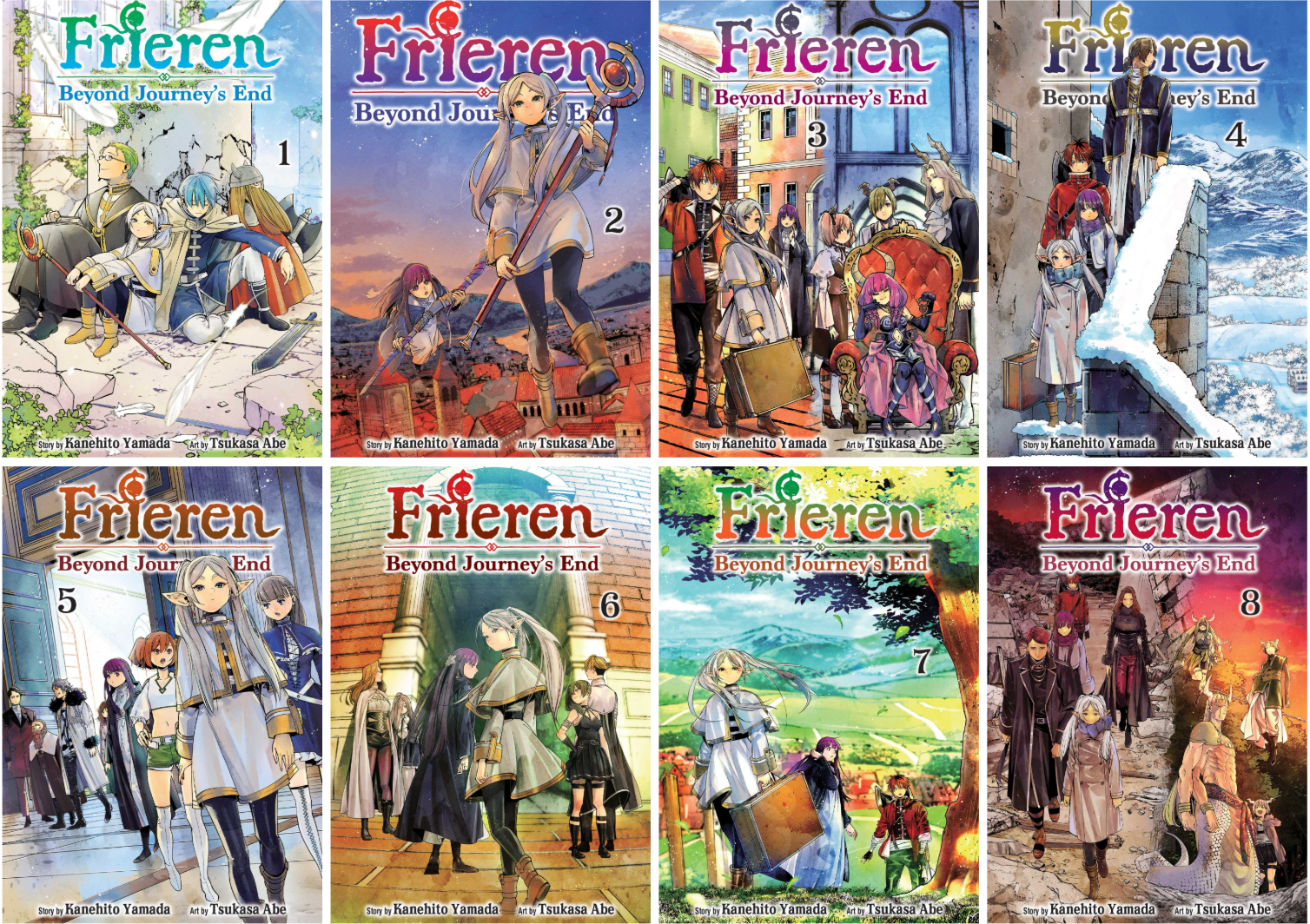 Frieren Bundle Volumes 1-8
