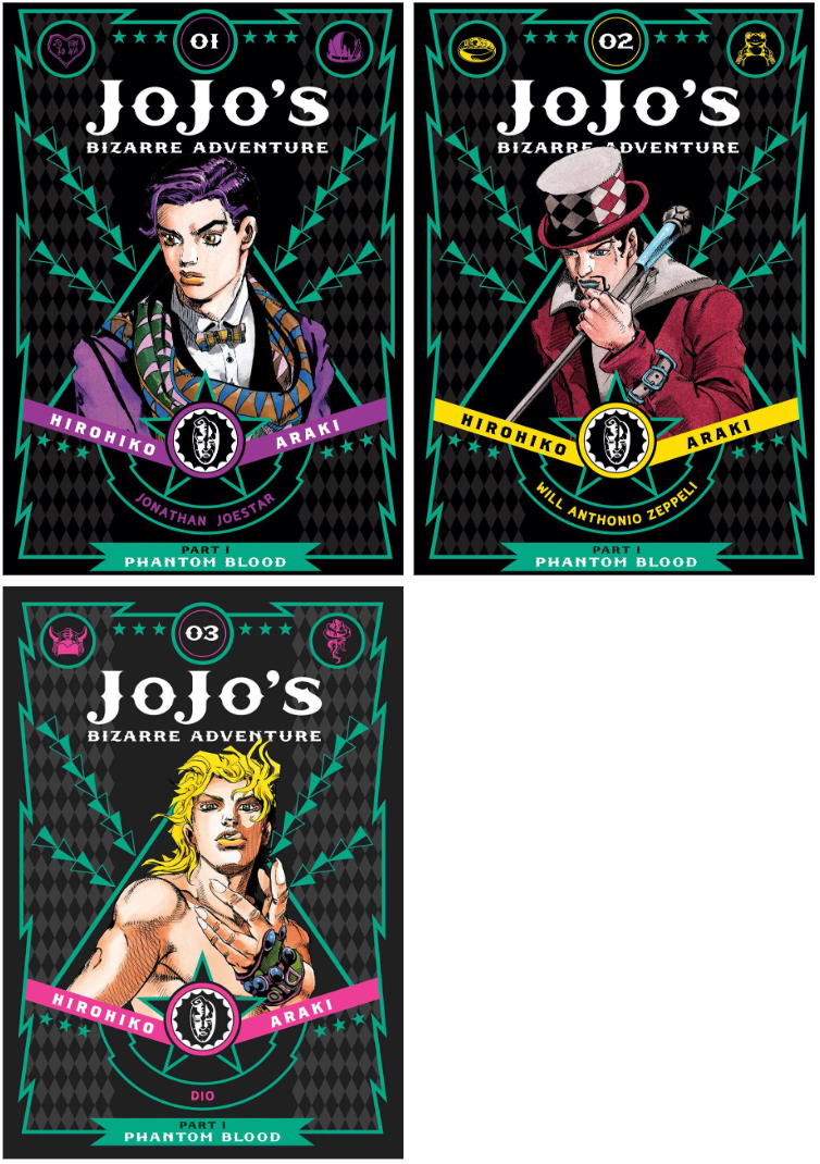 JoJo's Bizarre Adventure: Part 1 Phantom Blood HC Bundle (Complete)