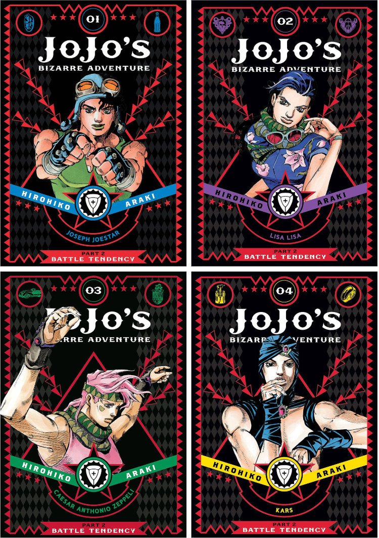 JoJo's Bizarre Adventure: Part 2 Battle Tendency HC Bundle (Complete)