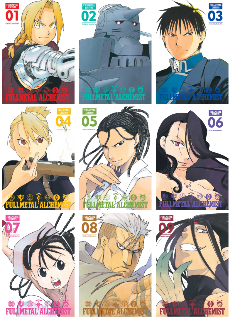 Fullmetal Alchemist Fullmetal Edition Bundle Volumes 1-9
