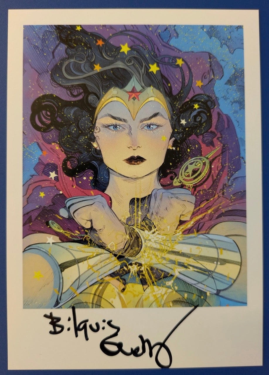 Wonder Woman: Rebirth by Greg Rucka Omnibus Walt's Comic Shop Exclusive Cover w/ Signed Bookplate