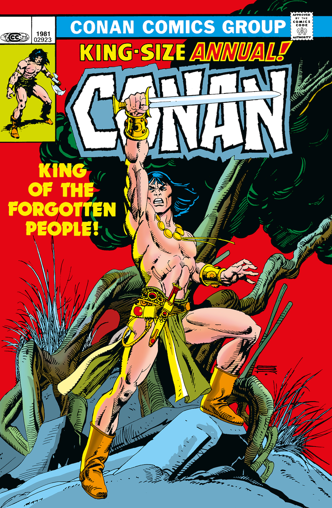 Conan Barbarian Original Omnibus Direct Market Edition GN Vol 05