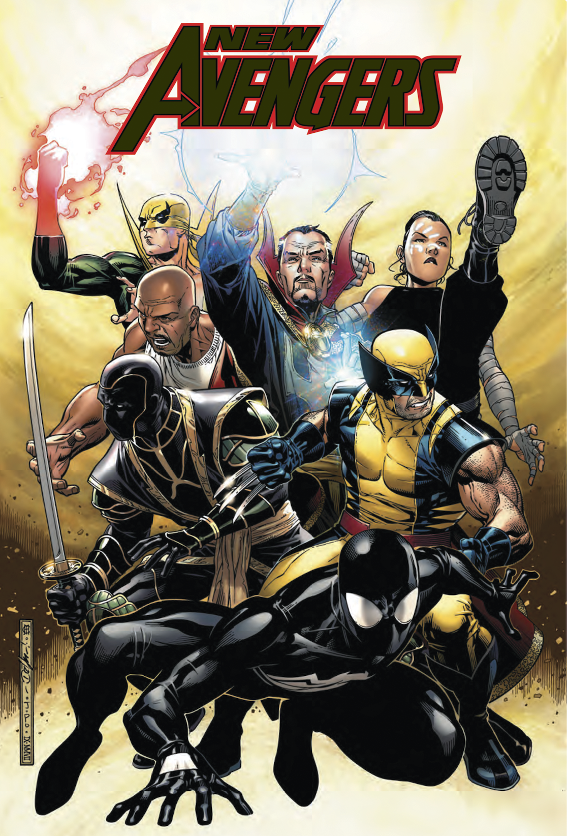 New Avengers By Brian Michael Bendis Omnibus Vol. 2 Variant HC [DM Only]