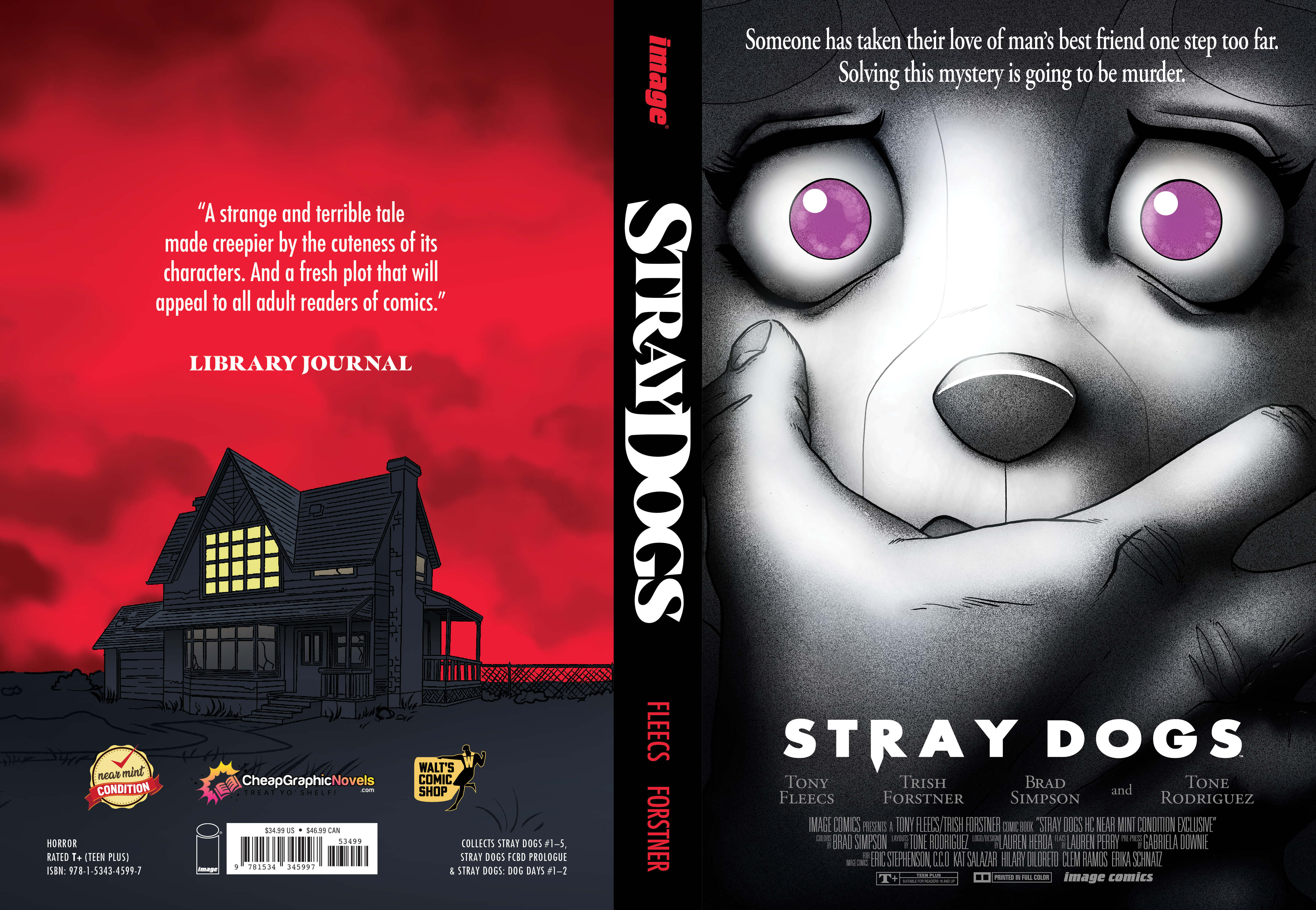 Stray Dogs HC Near Mint Condition Exclusive Variant *PRE-ORDER*