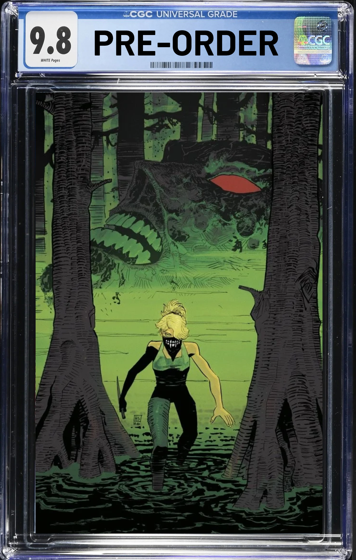 Swamp Thing Is Killing The Children #1 Cover M 1:100 Hayden Sherman Virgin Variant CGC 9.8 *PRE-ORDER*
