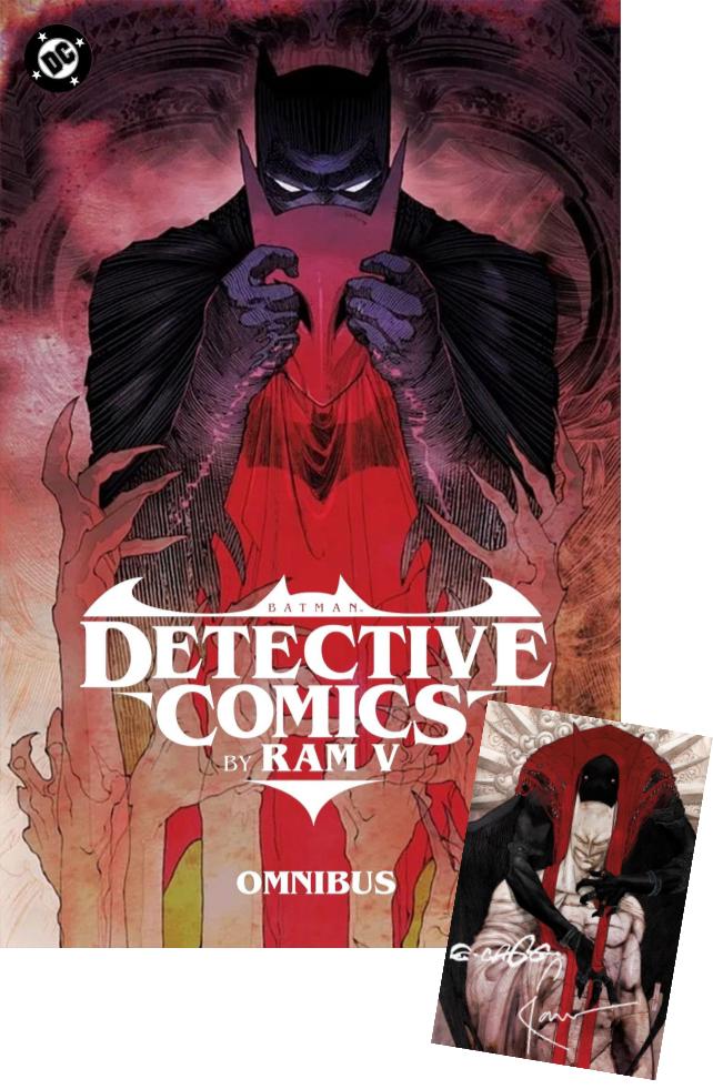 Batman: Detective Comics by Ram V Omnibus Walt's Comic Shop Exclusive Cover incl Signed Plate HC *PRE-ORDER*