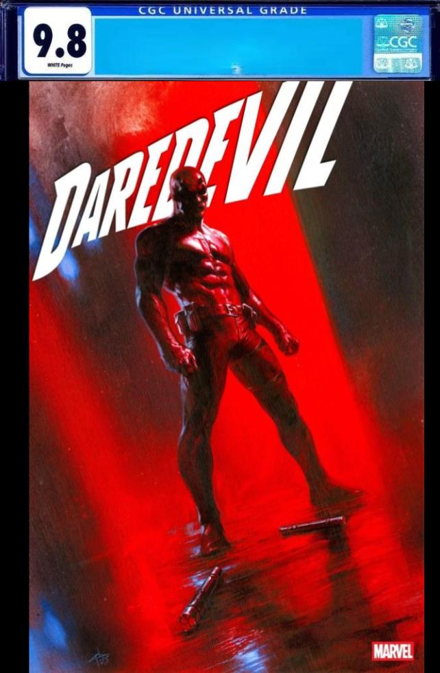 Daredevil #1 1:25 Gabriele Dell'Otto Variant CGC 9.8 *PRE-ORDER*