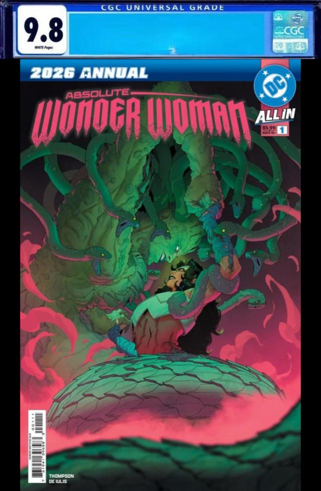 Absolute Wonder Woman 2026 Annual #1 CGC 9.8 *PRE-ORDER*