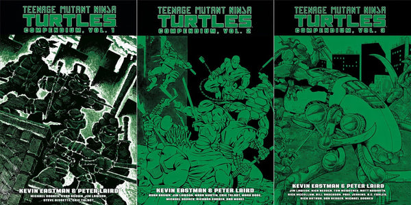 Teenage Mutant Ninja Turtles Compendium Vol. 1, 2 & 3 HC Bundle