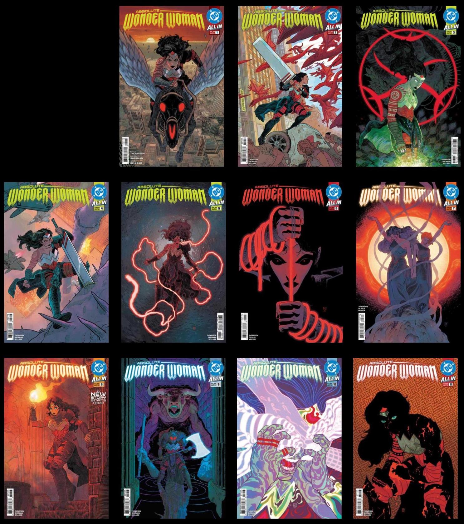 Absolute Wonder Woman: The First 11 Issues #1-11 Mega-Bundle!