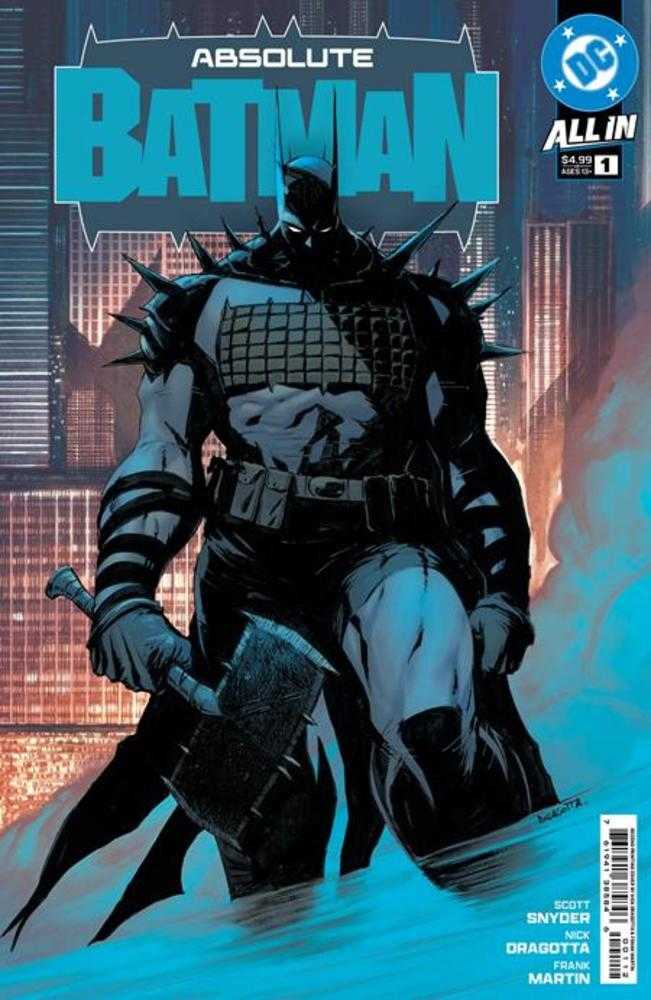 Absolute Batman #1 2nd Print Cover A Nick Dragotta *one copy per customer* - Walt's Comic Shop