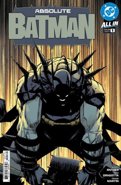 ABSOLUTE BATMAN コミックセット ABSOLUTE BATMAN #1 Fourth Printing 4-PACK BUNDLE -- [Expectected In St