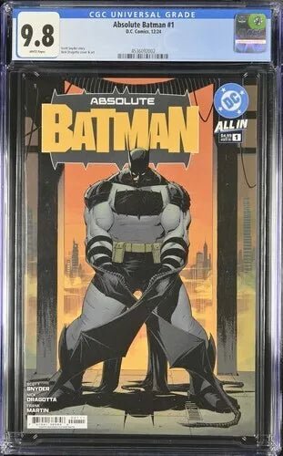 Absolute Batman #1 CGC 9.8 - Walt's Comic Shop