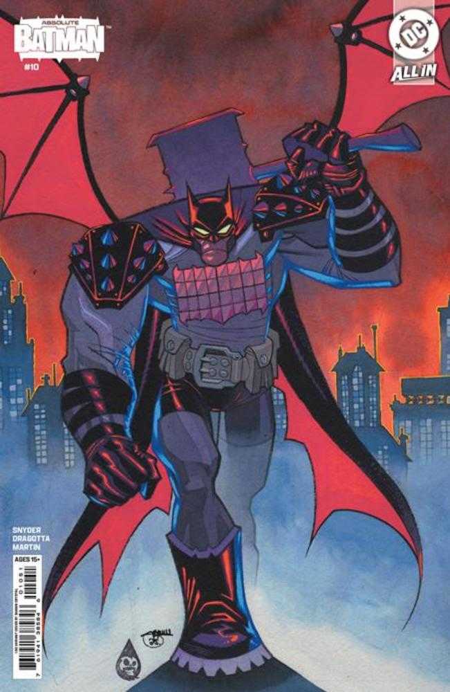 Absolute Batman 10 Cover E Shawn Crystal Card Stock 1:50 Ratio Variant - Walt's Comic Shop