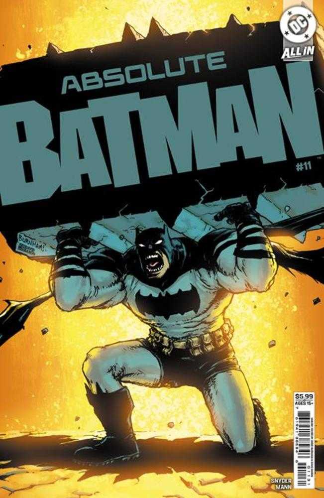 Absolute Batman 11 Cover C Chris Burnham Card Stock Variant - Walt's Comic Shop