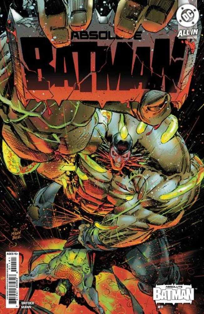 Absolute Batman 11 Cover D Clay Mann & Seth Mann Card Stock 1:25 Ratio Variant - Walt's Comic Shop