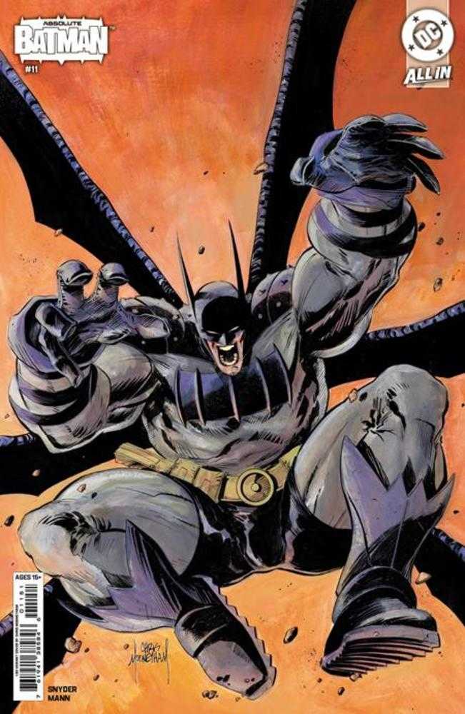 Absolute Batman 11 Cover E Chris Mooneyham Card Stock 1:50 Ratio Variant - Walt's Comic Shop