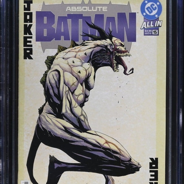 Absolute Batman #15 Cover A Nick Dragotta CGC 9.8