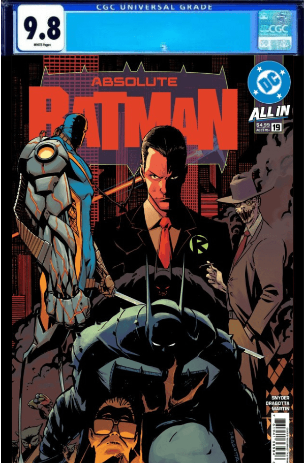 Absolute Batman 19 CGC 9.8 *PRE - ORDER* - Walt's Comic Shop