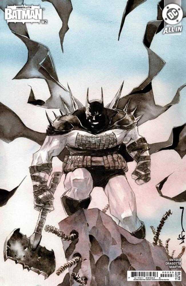 Absolute Batman #2 2nd Print Cover B Dustin Nguyen Card Stock Variant - Walt's Comic Shop