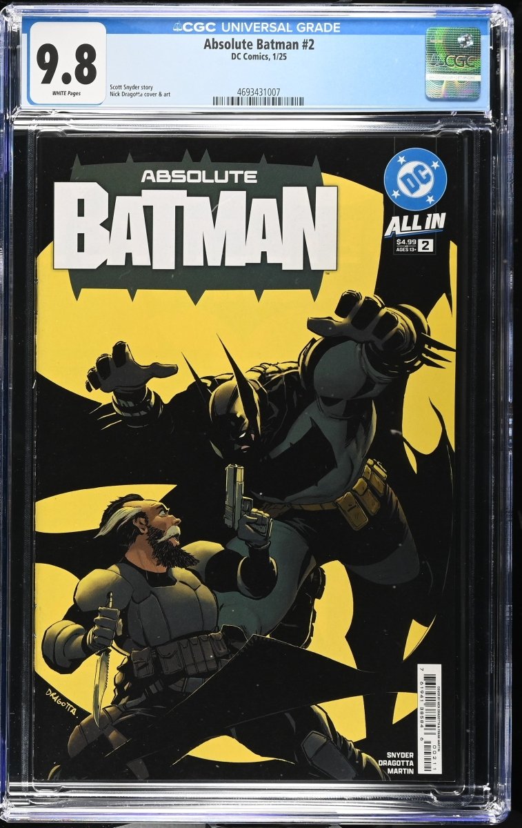 Absolute Batman 2 Cover A CGC 9.8 - Walt's Comic Shop