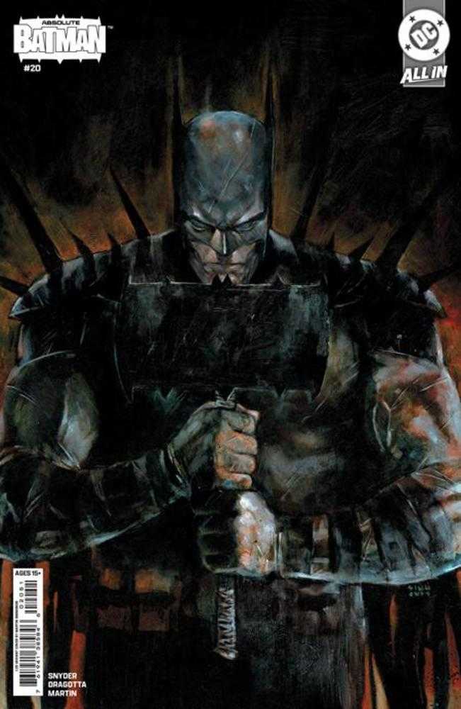 Absolute Batman 20 Cover E Martin Simmonds Card Stock 1:25 Ratio Variant *READ DESCRIPTION* - Walt's Comic Shop
