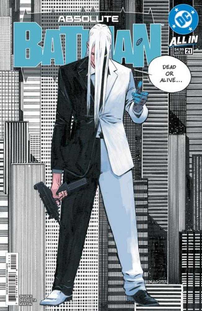 Absolute Batman 21 Cover A Nick Dragotta Two Face - Walt's Comic Shop
