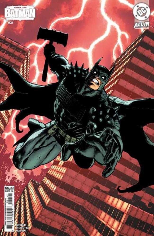 Absolute Batman 21 Cover D Doug Mahnke Card Stock Variant - Walt's Comic Shop