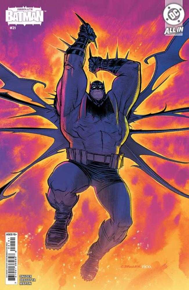 Absolute Batman #21 Cover E Chris Brunner Card Stock 1:25 Ratio Varian
