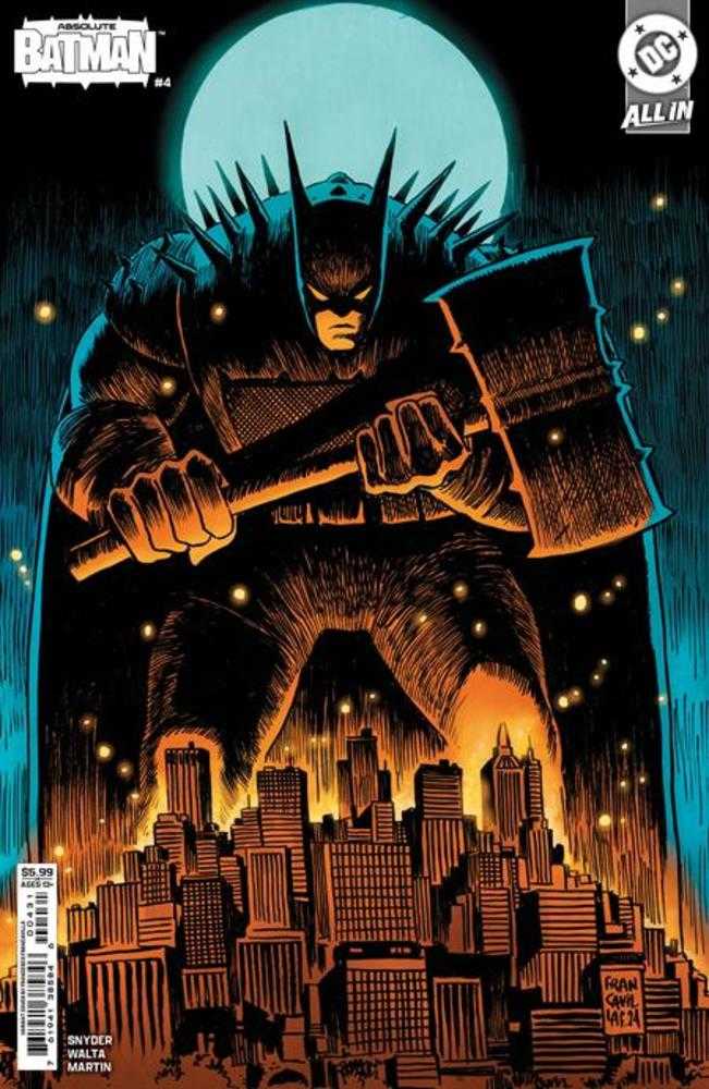 Absolute Batman #4 Cover C Francesco Francavilla Card Stock Variant - Walt's Comic Shop