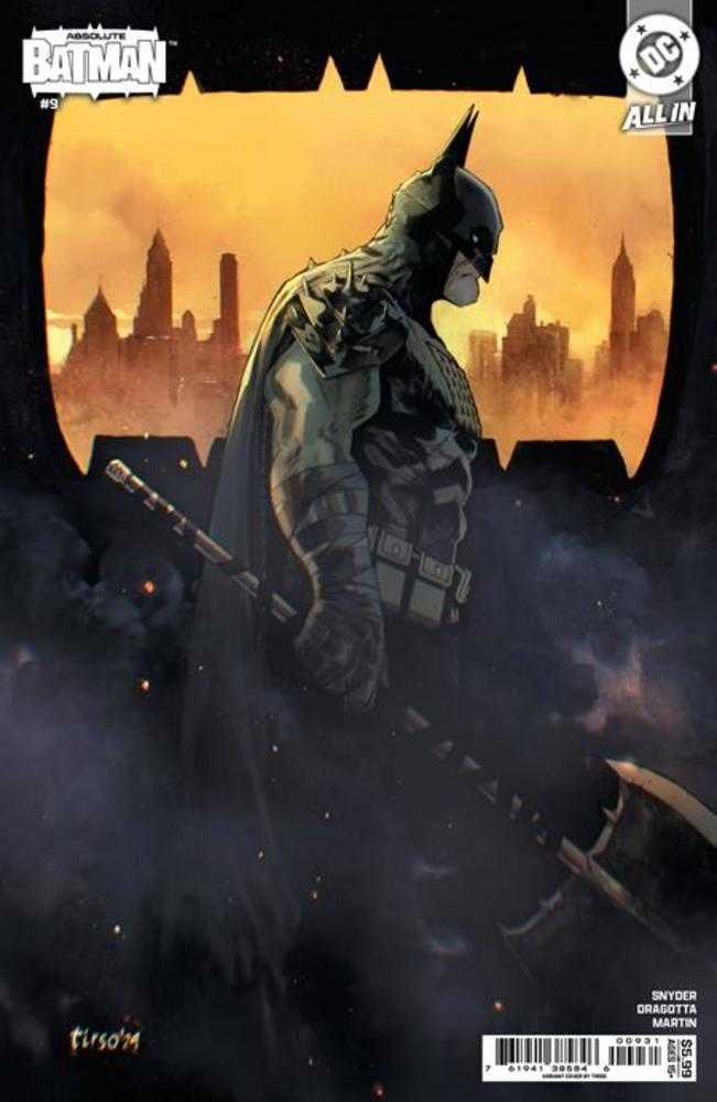 Absolute Batman 9 Cover C Tirso Cons Card Stock Variant - Walt's Comic Shop