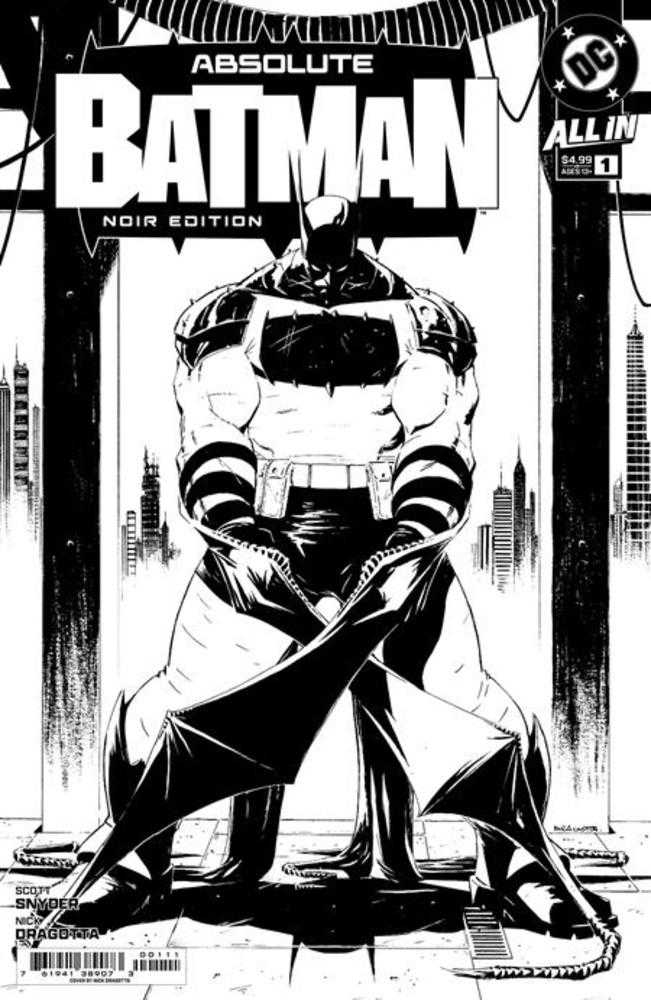 Absolute Batman Noir Edition #1 (One Shot) Cover A Nick Dragotta *one copy per customer* - Walt's Comic Shop