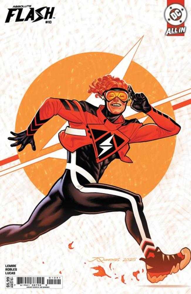 Absolute Flash 10 Cover D Joe Quinones Card Stock Variant - Walt's Comic Shop