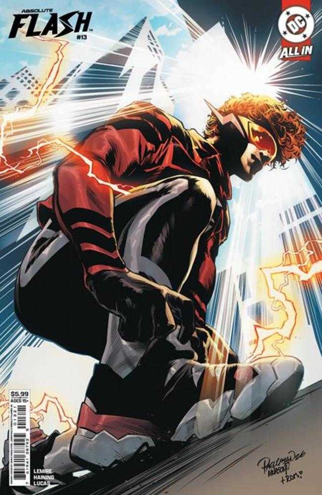 Absolute Flash 13 Cover B Carlo Pagulayan Card Stock Variant - Walt's Comic Shop
