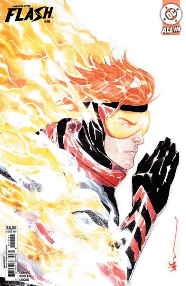 Absolute Flash 15 Cover C Dustin Nguyen Card Stock Variant - Walt's Comic Shop