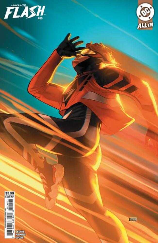 Absolute Flash 16 Cover B Taurin Clarke Card Stock Variant - Walt's Comic Shop