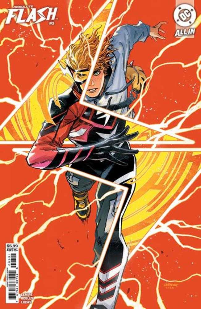 Absolute Flash 3 Cover B Haining Card Stock Variant - Walt's Comic Shop