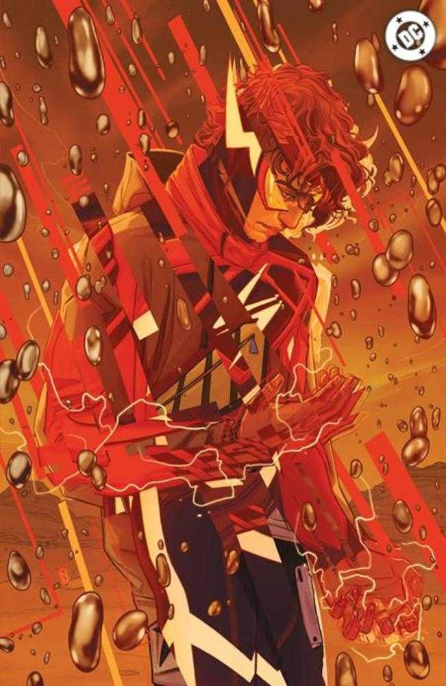 Absolute Flash 5 Cover D Nimit Malavia Virgin Card Stock 1:25 Ratio Variant - Walt's Comic Shop