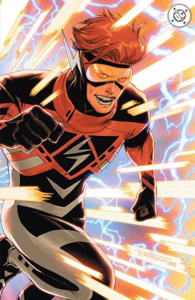 Absolute Flash 6 Cover E Tyler Kirkham Virgin Card Stock 1:50 Ratio Variant - Walt's Comic Shop