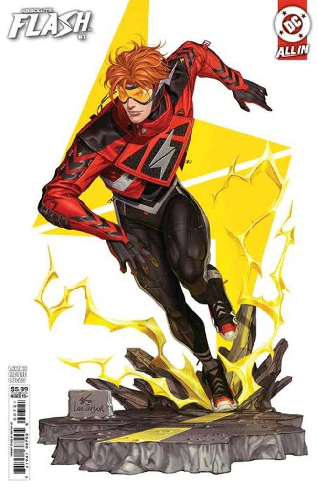 Absolute Flash 7 Cover B Inhyuk Lee Card Stock Variant - Walt's Comic Shop