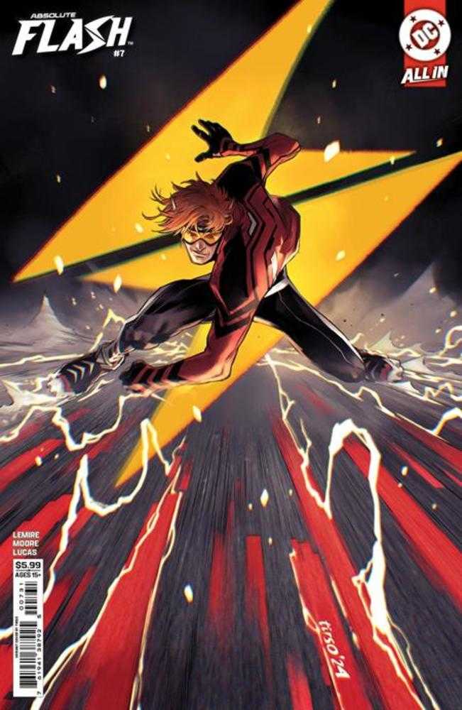 Absolute Flash 7 Cover C Tirso Cons Card Stock Variant - Walt's Comic Shop